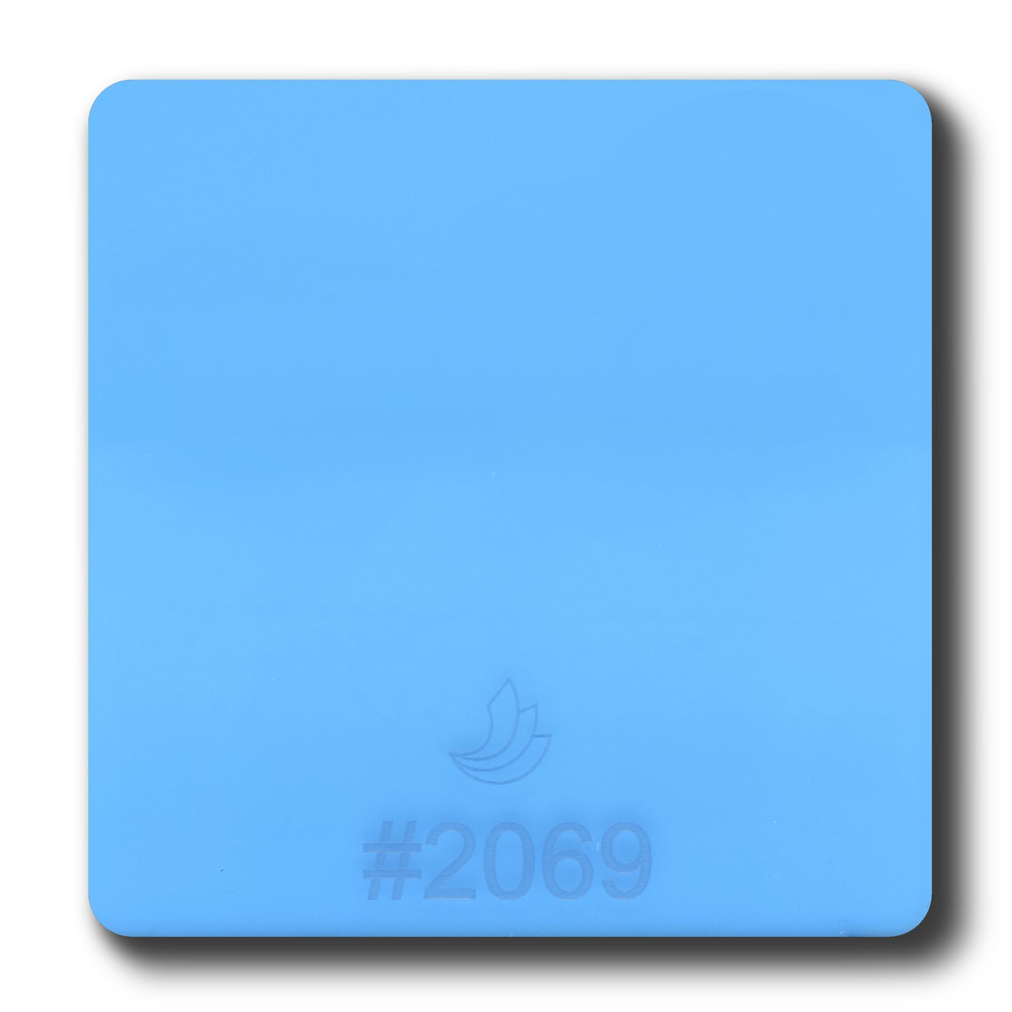 1/8" Light Blue Transparent #2069 Acrylic Sheet