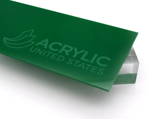 1/8" Green Opaque #2108 Acrylic Sheet