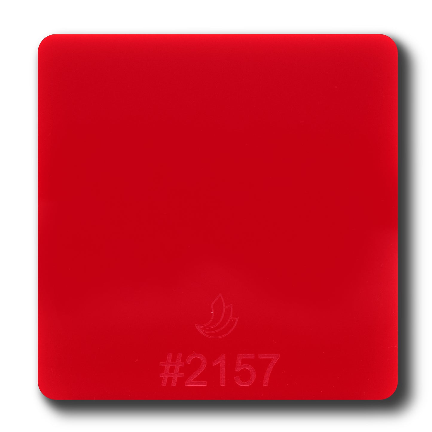 1/8" Red Opaque #2157 Acrylic Sheet