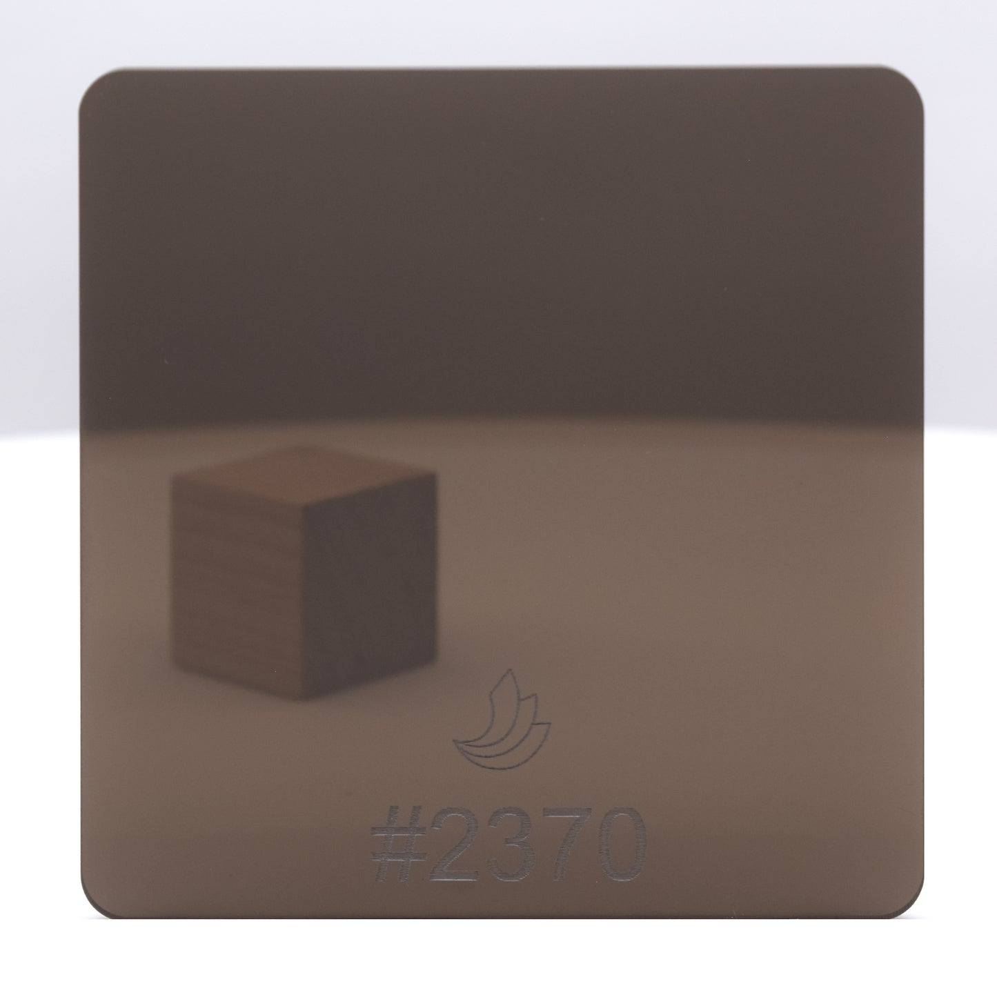 1/8" Dark Bronze Transparent #2370 Acrylic Sheet