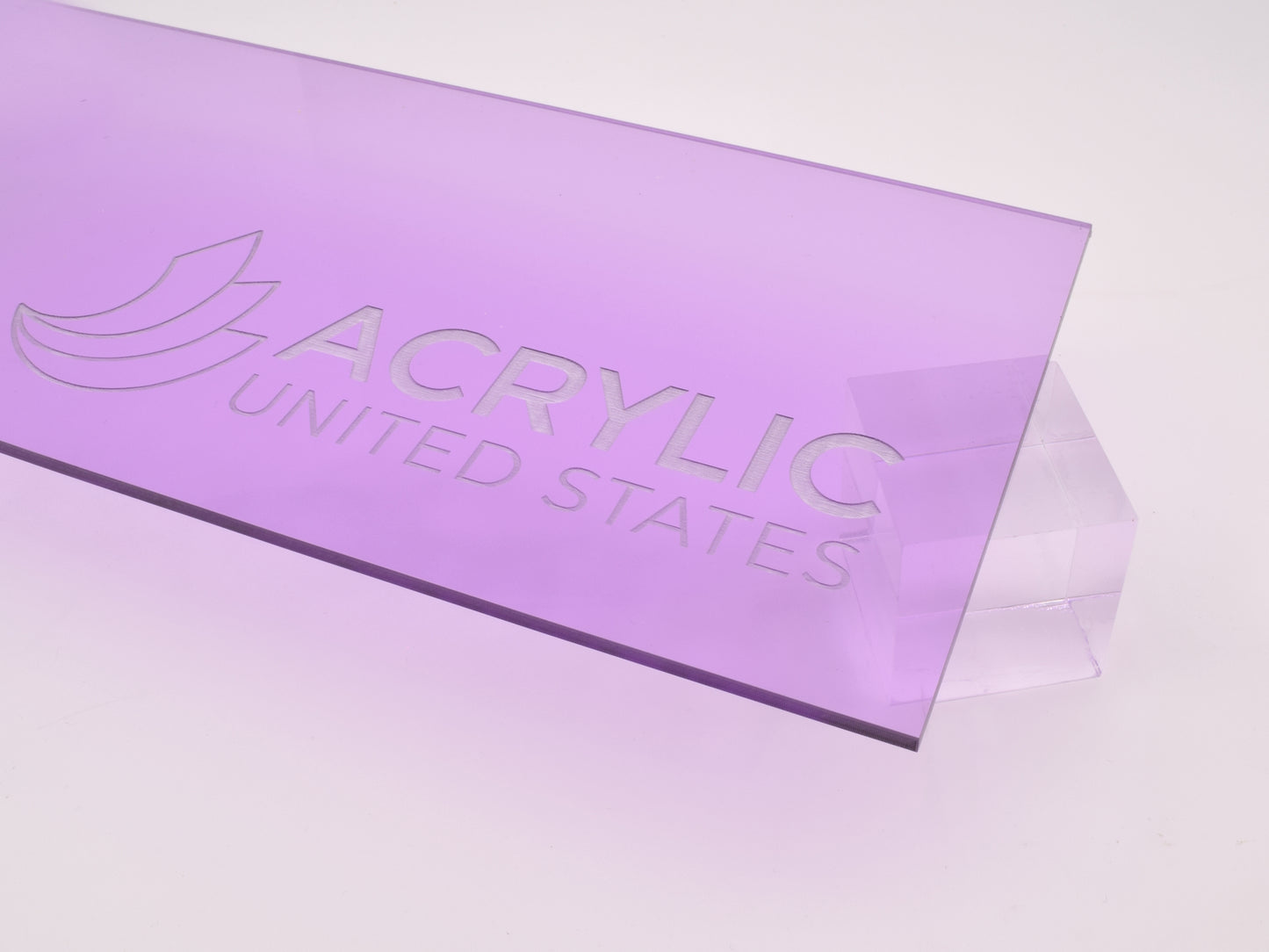 1/8" Purple Transparent #6006 Acrylic Sheet