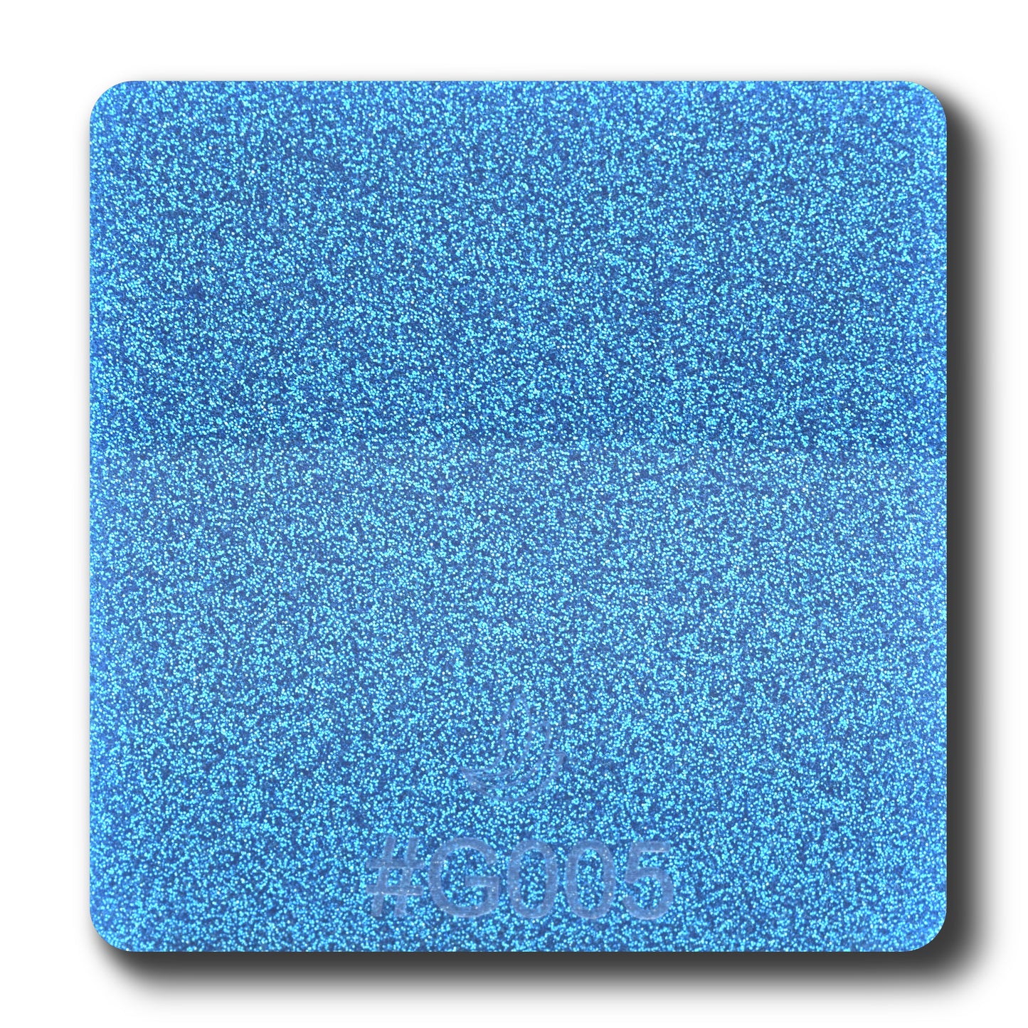 1/8" Light Blue Glitter Two-Sided #G005 Acrylic Sheet