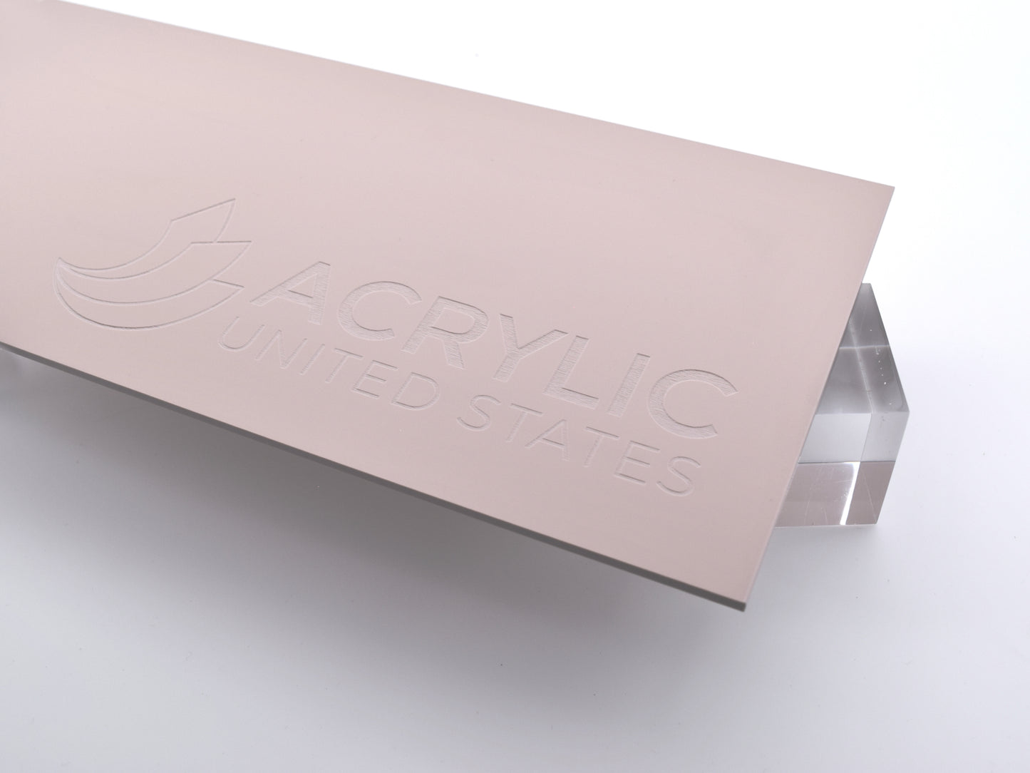 1/8" EarthTone Pink Prisme Matte Soft Touch #P103 Acrylic Sheet