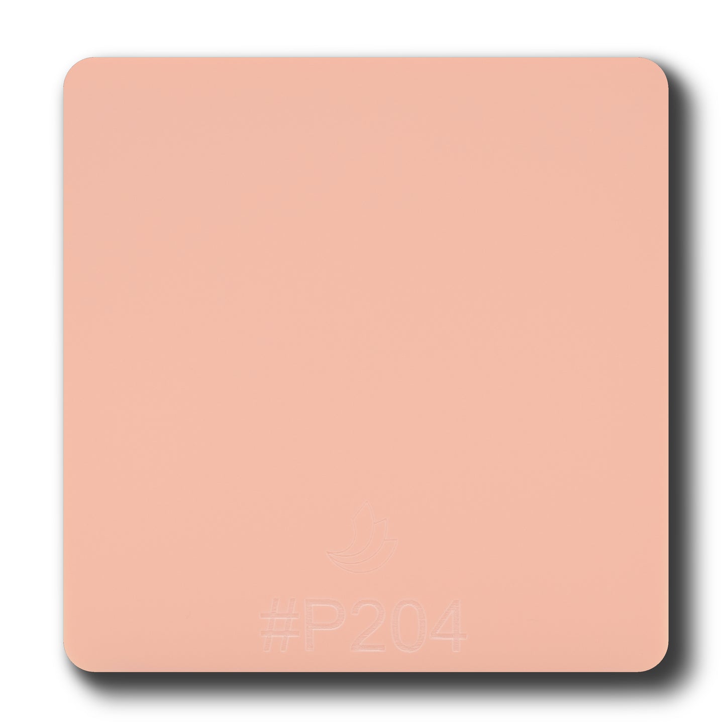 1/8" Pastel Orange Matte Soft Touch #P204 Acrylic Sheet