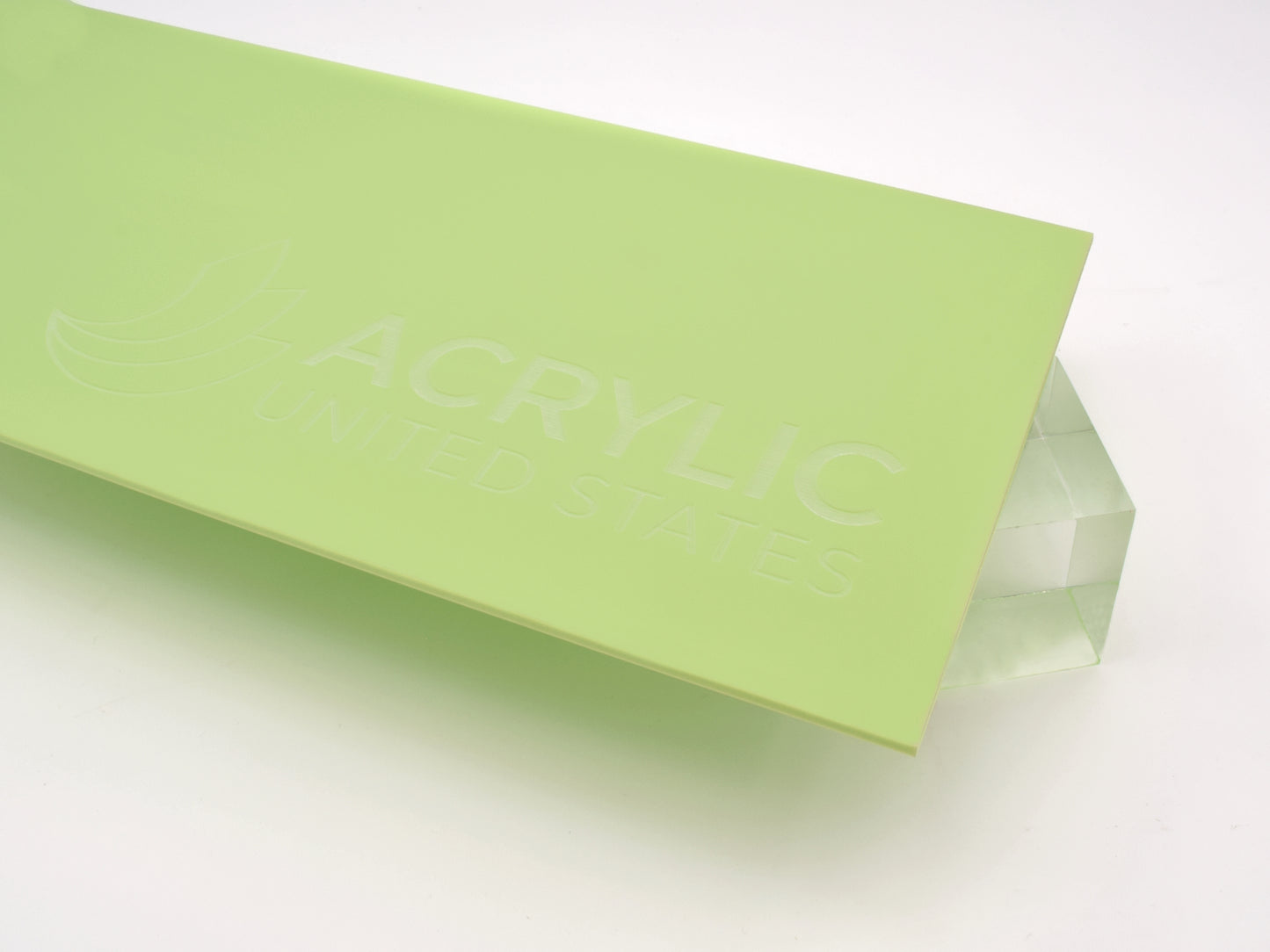 1/8" Pastel Green Matte Soft Touch #P206 Acrylic Sheet