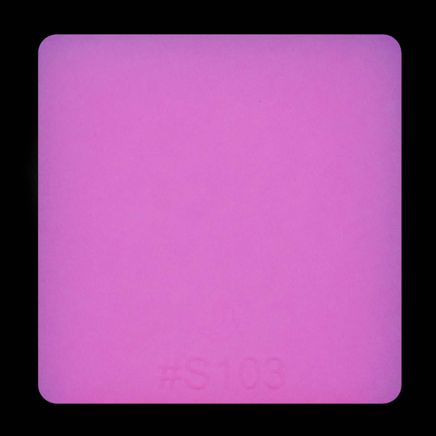 1/8" Pink Glow in the Dark Translucent #S103 Acrylic Sheet
