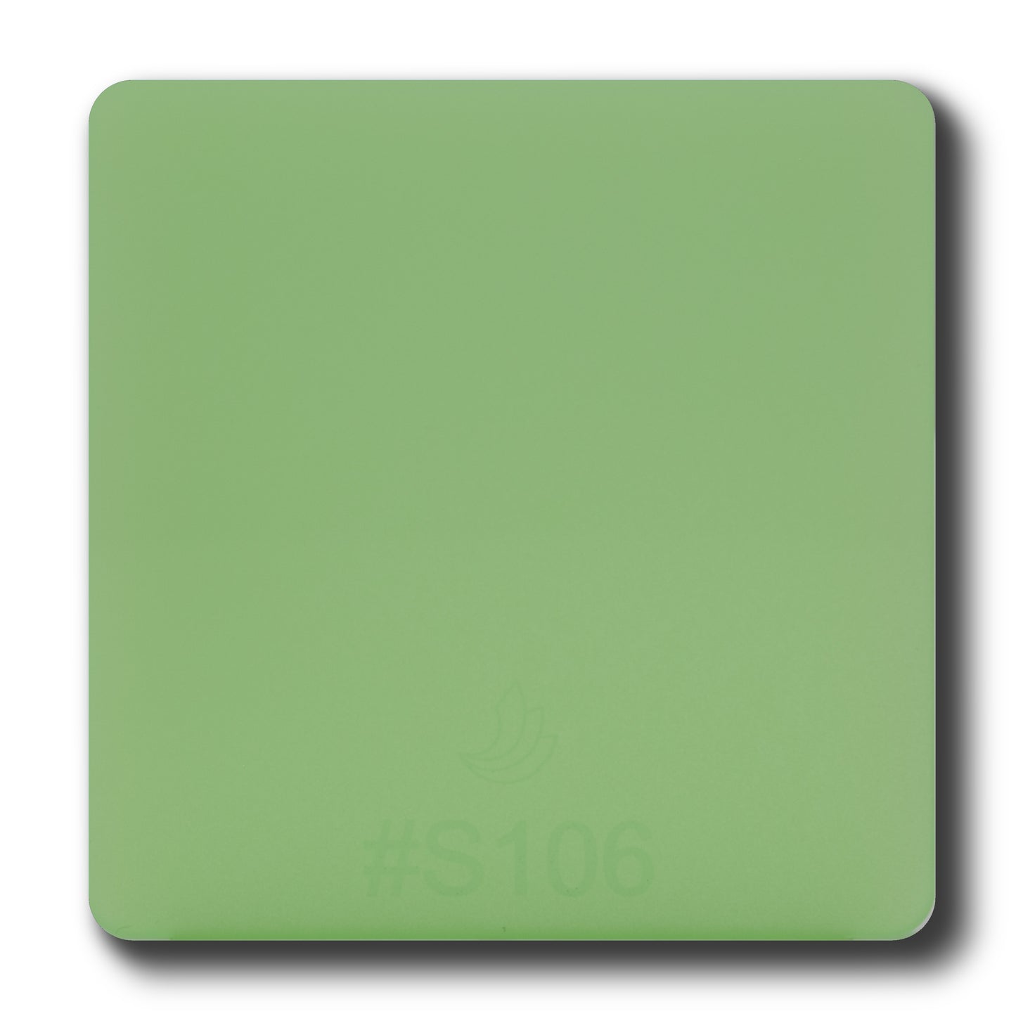1/8" Green Glow in the Dark Translucent #S106 Acrylic Sheet
