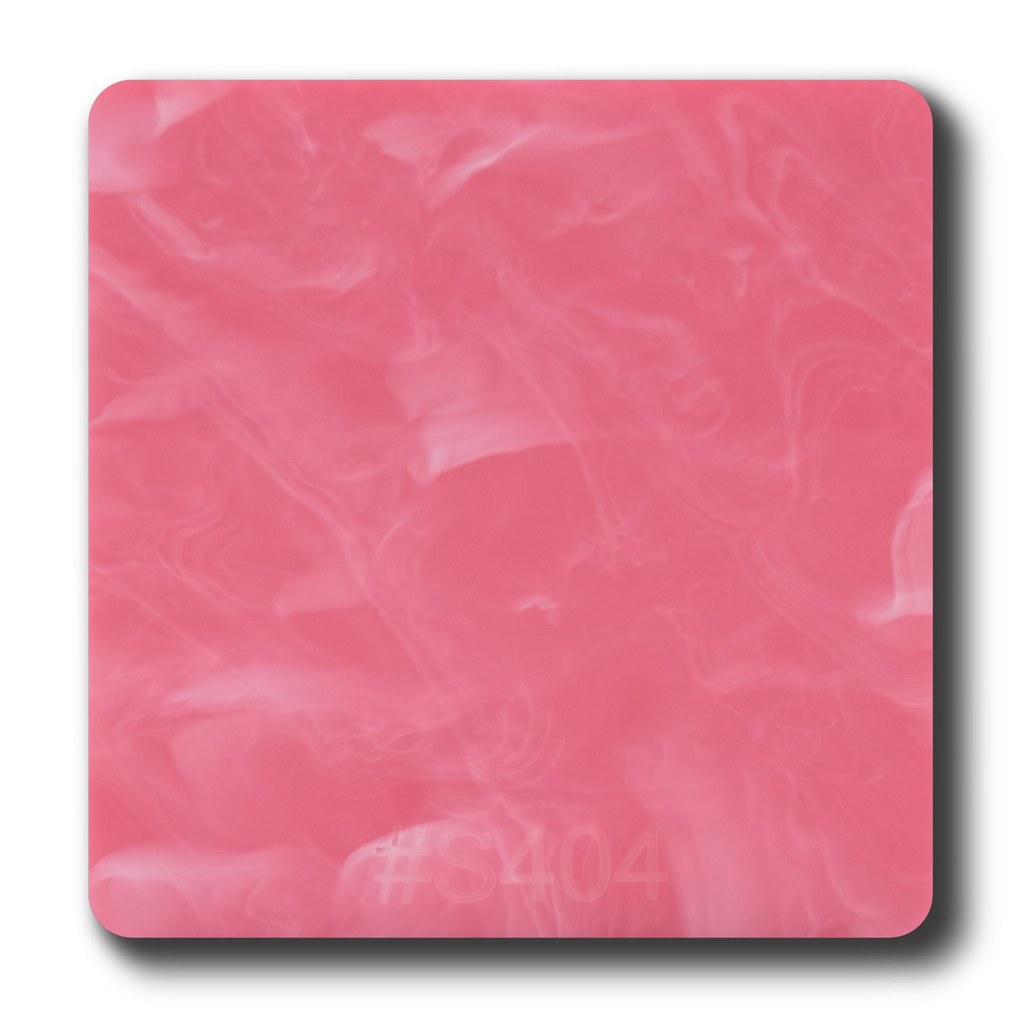 1/8" Wavy Pink Glossy Marble #S404 Acrylic Sheet