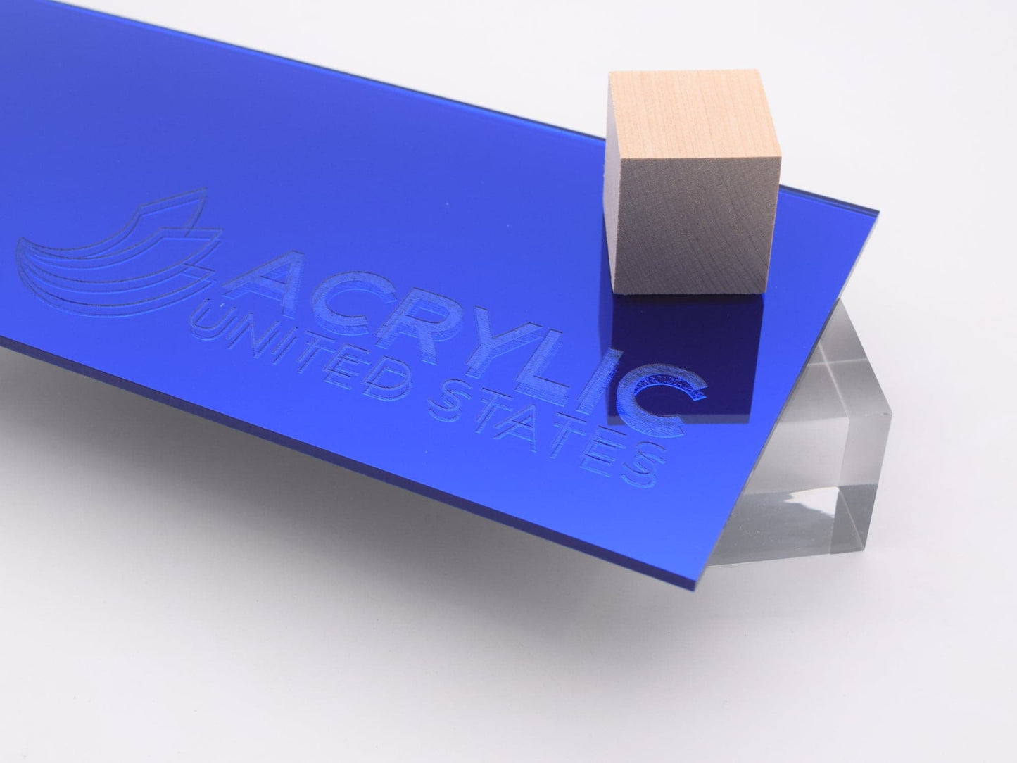 1/8" Royal Blue Mirror #2424 Acrylic Sheet