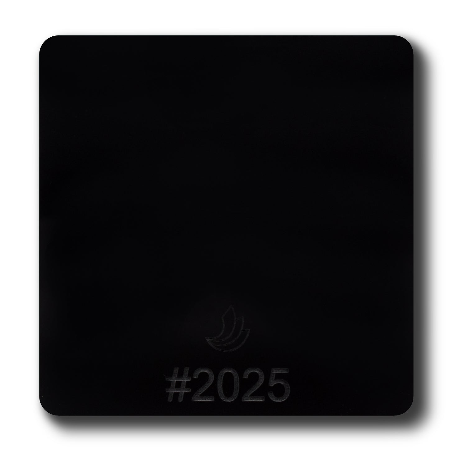 Black Opaque #2025 Acrylic Sheet