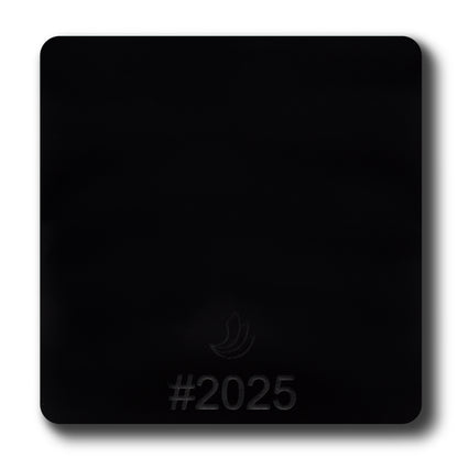 Black Opaque #2025 Acrylic Sheet