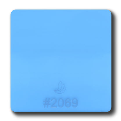 1/8" Light Blue Transparent #2069 Acrylic Sheet