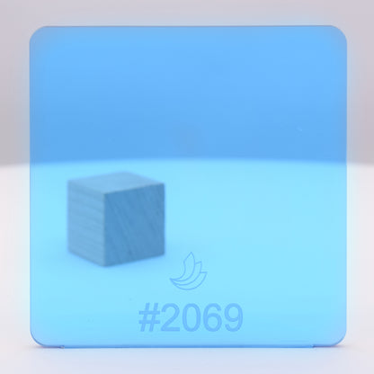 1/8" Light Blue Transparent #2069 Acrylic Sheet