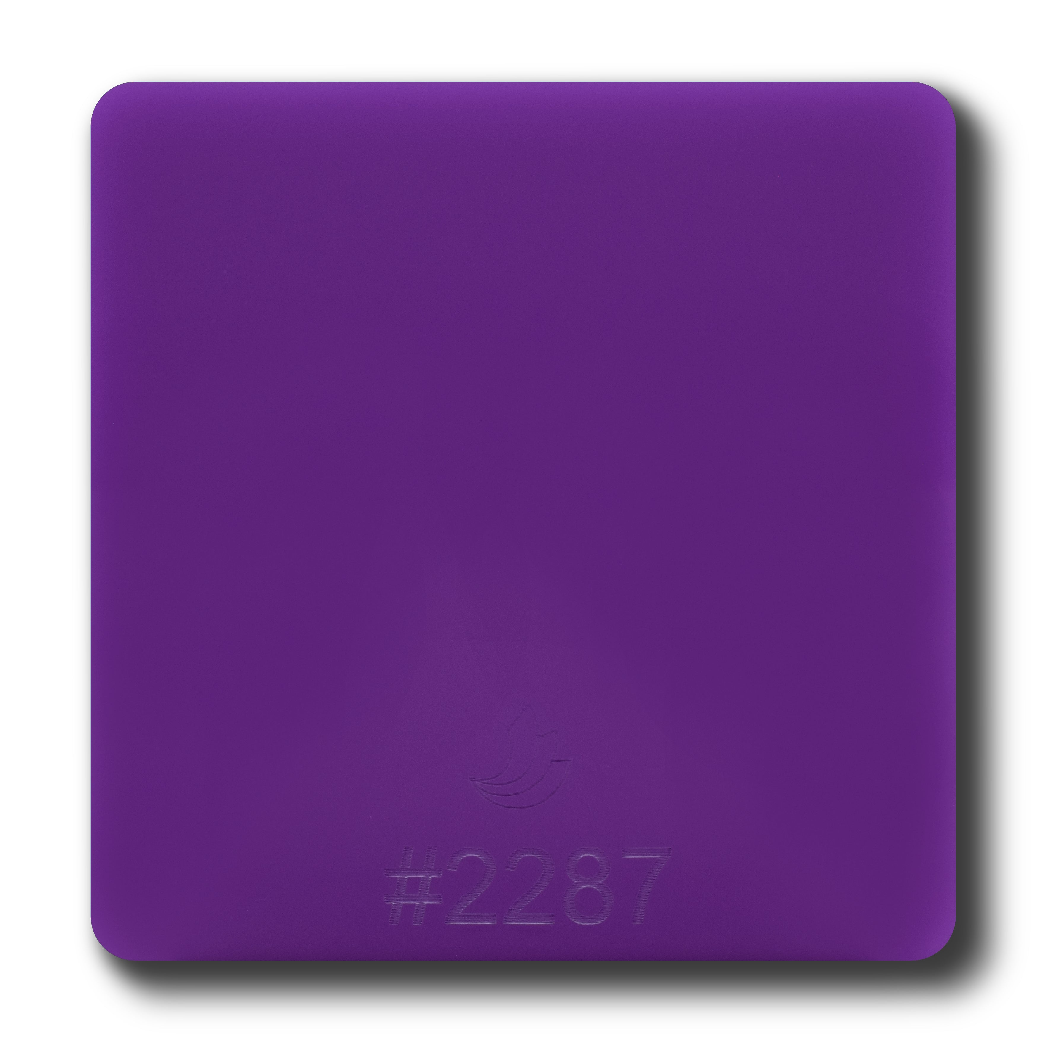 1/8" Purple Translucent #2287 Acrylic Sheet