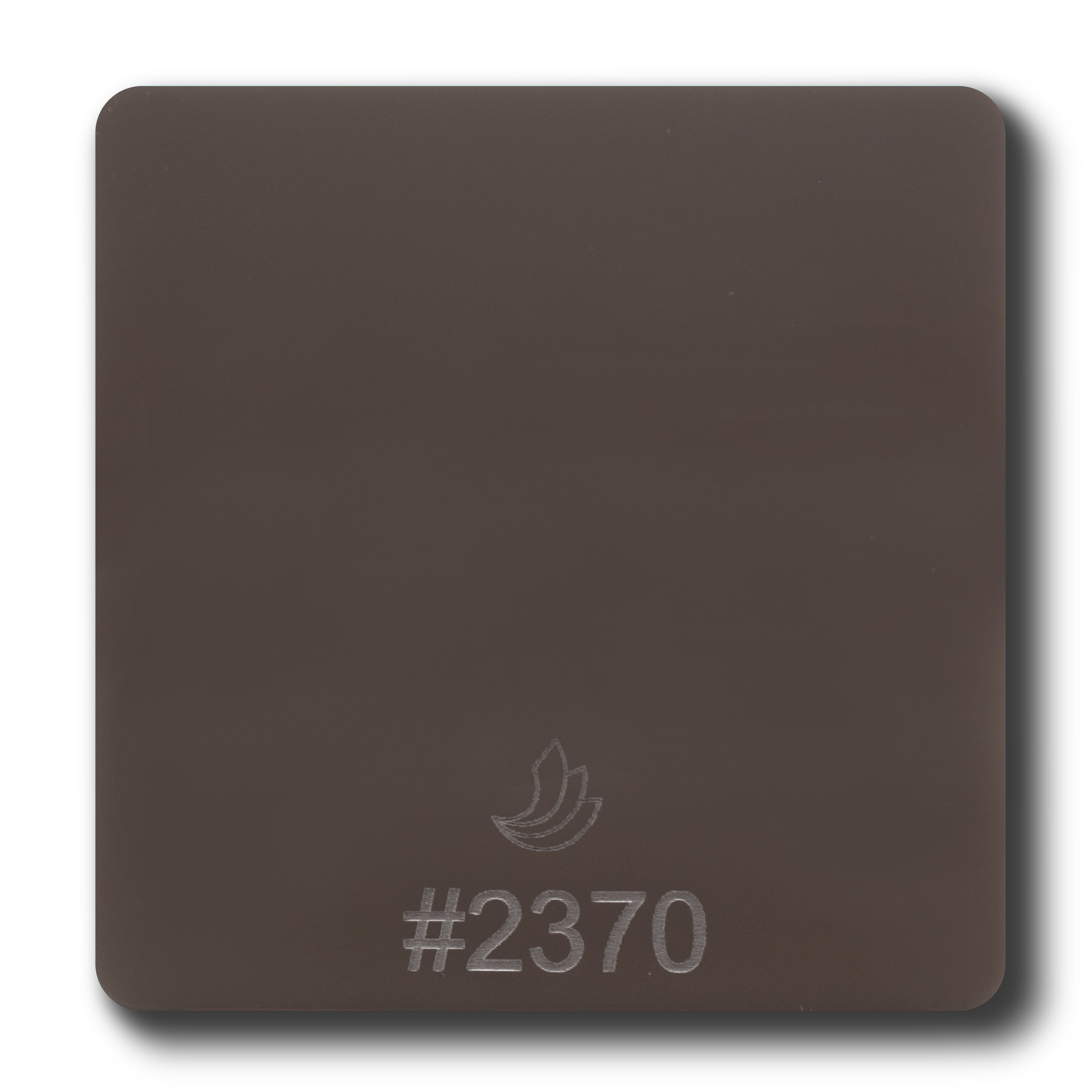 1/8" Dark Bronze Transparent #2370 Acrylic Sheet