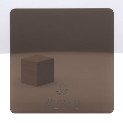 1/8" Dark Bronze Transparent #2370 Acrylic Sheet
