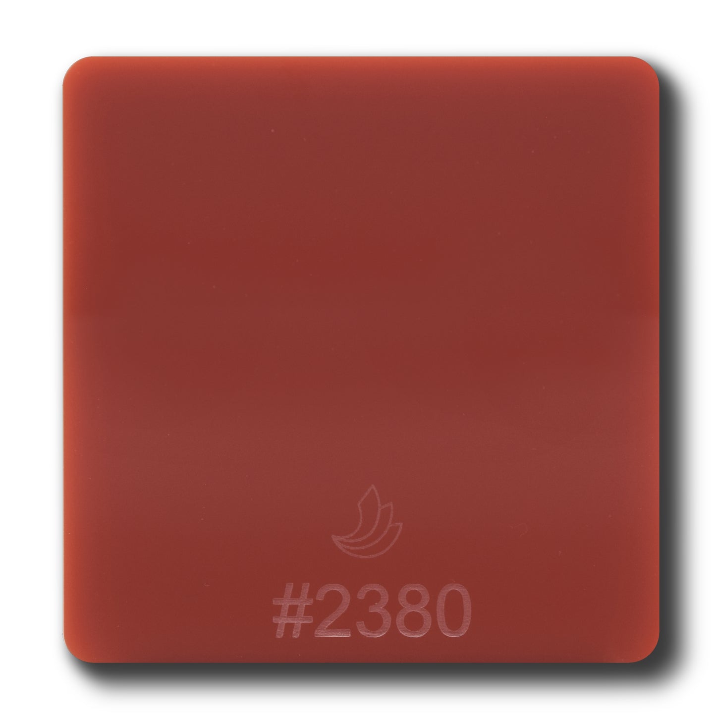 1/8" Rust Translucent #2380 Acrylic Sheet
