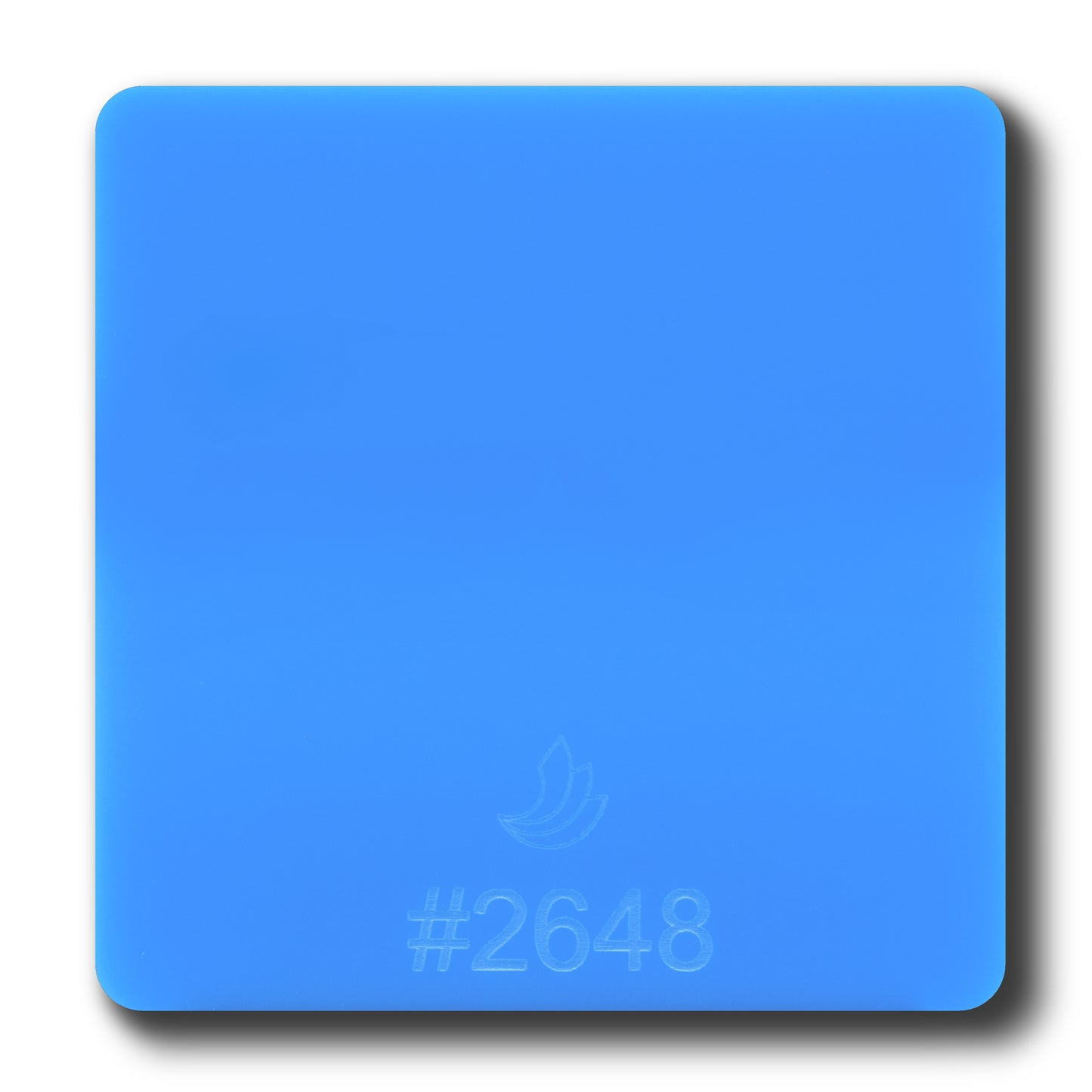 1/8" Baby Blue Translucent #2648 Acrylic Sheet