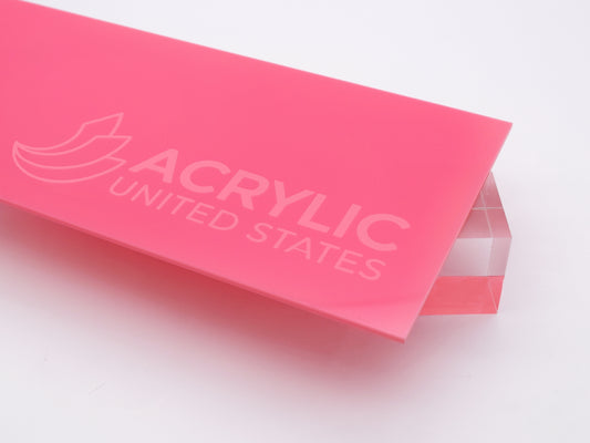 1/8" Pink Opaque #3199 Acrylic Sheet
