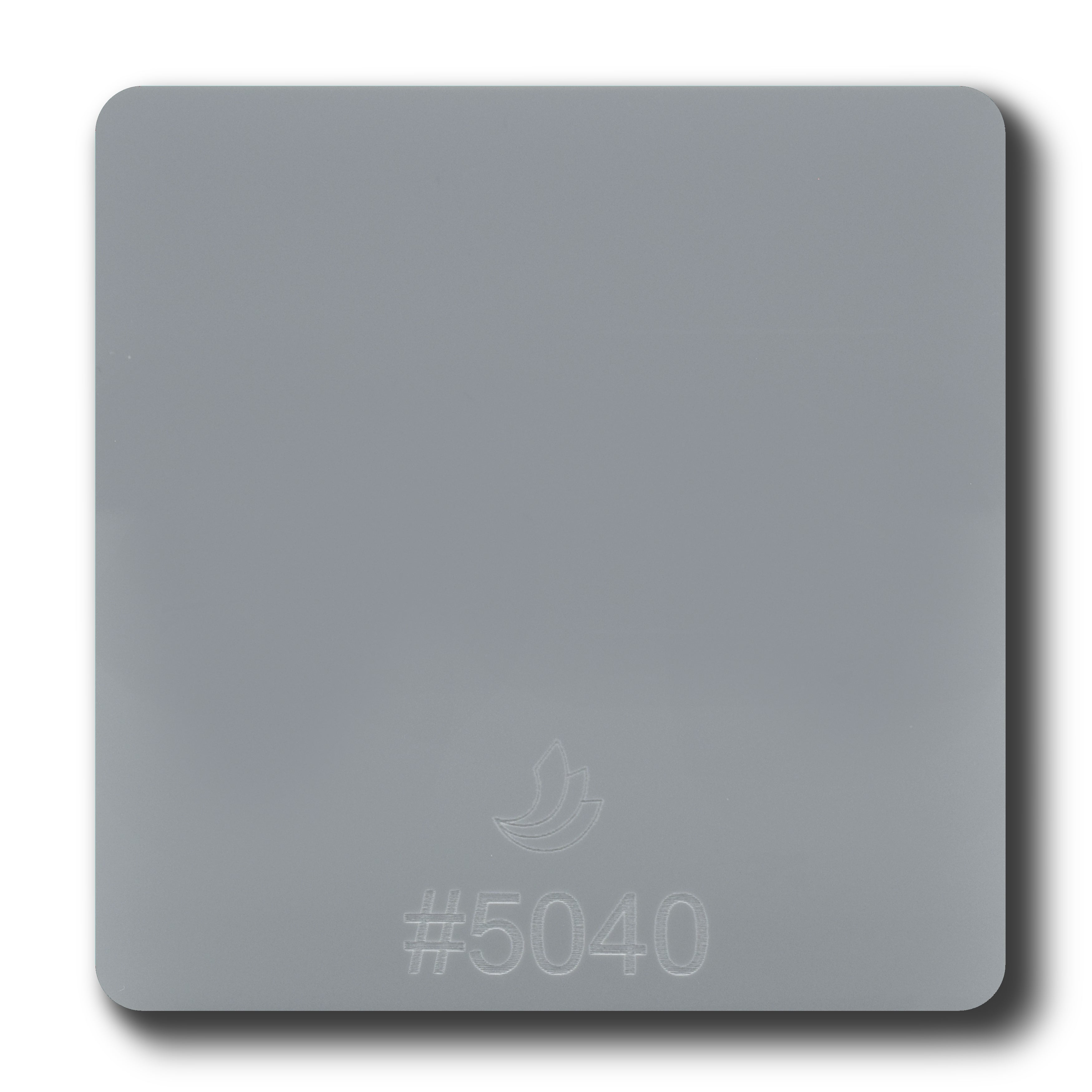 1/8" Gray Opaque #5040 Acrylic Sheet