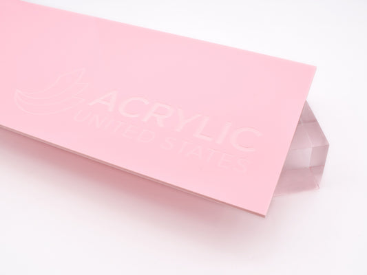 1/8" Light Pink Opaque #6001 Acrylic Sheet