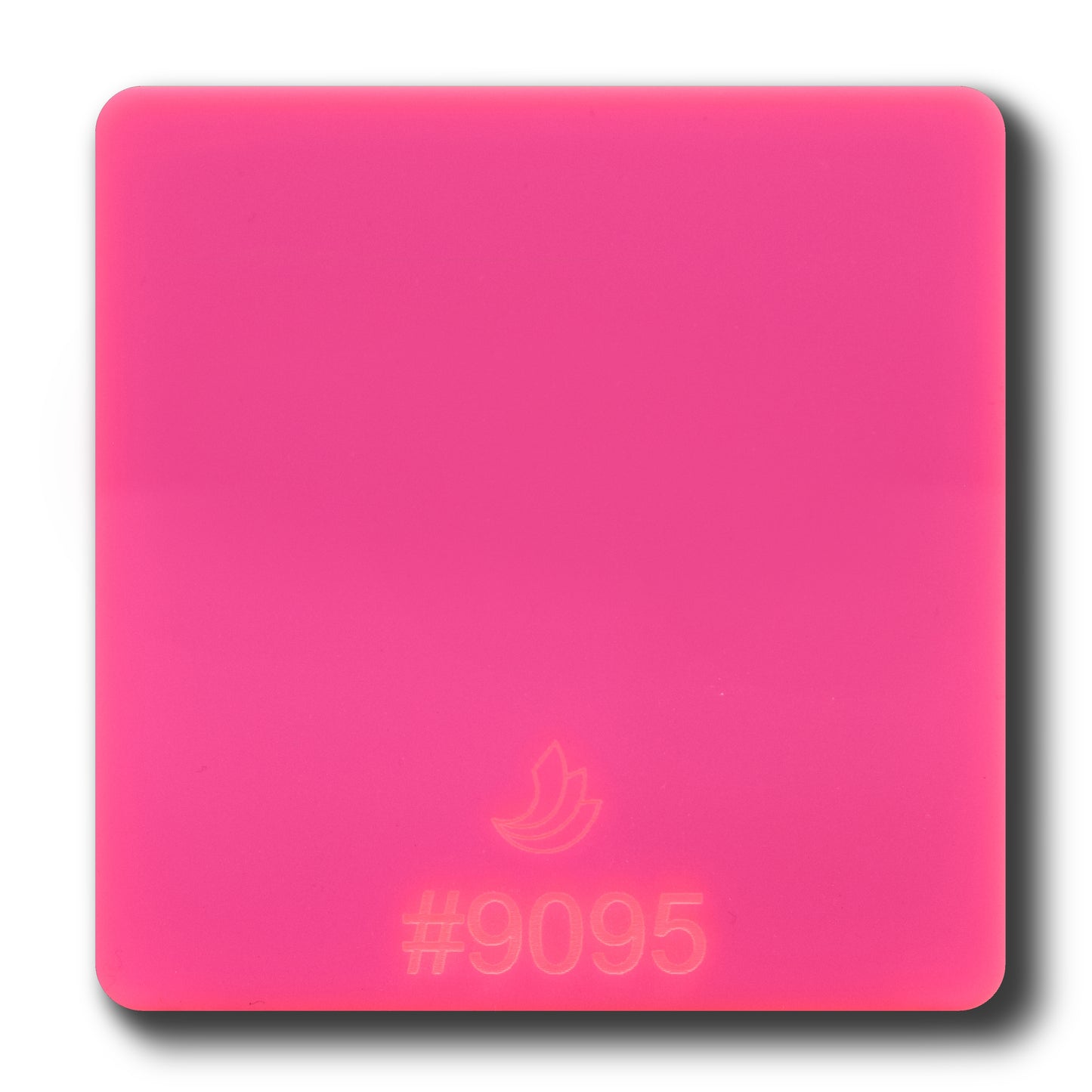 1/8" Pink Fluorescent #9095 Acrylic Sheet
