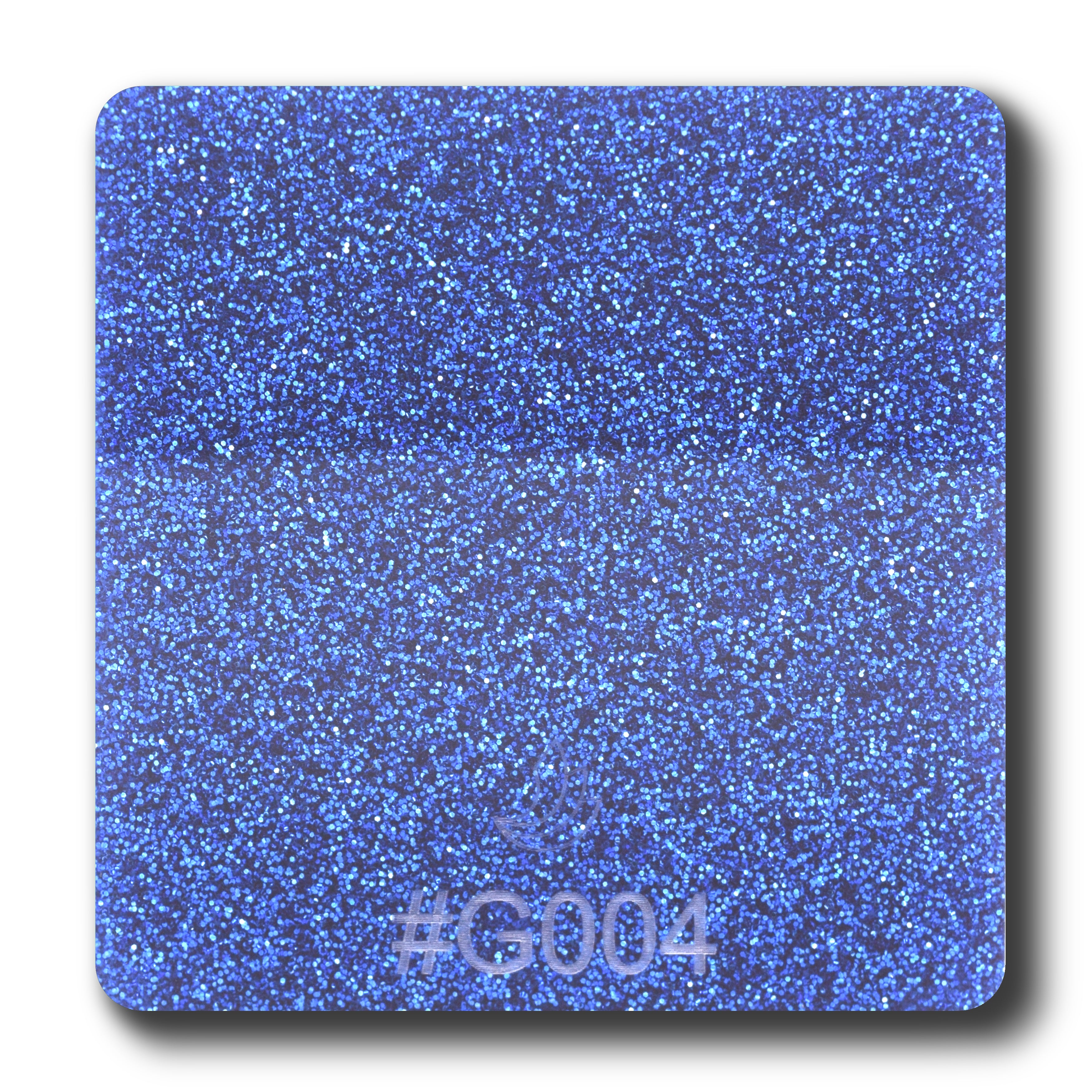 1/8" Blue Glitter Two-Sided Acrylic Sheet