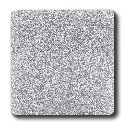 1/8" Silver Glitter Two-Sided Acrylic Sheet
