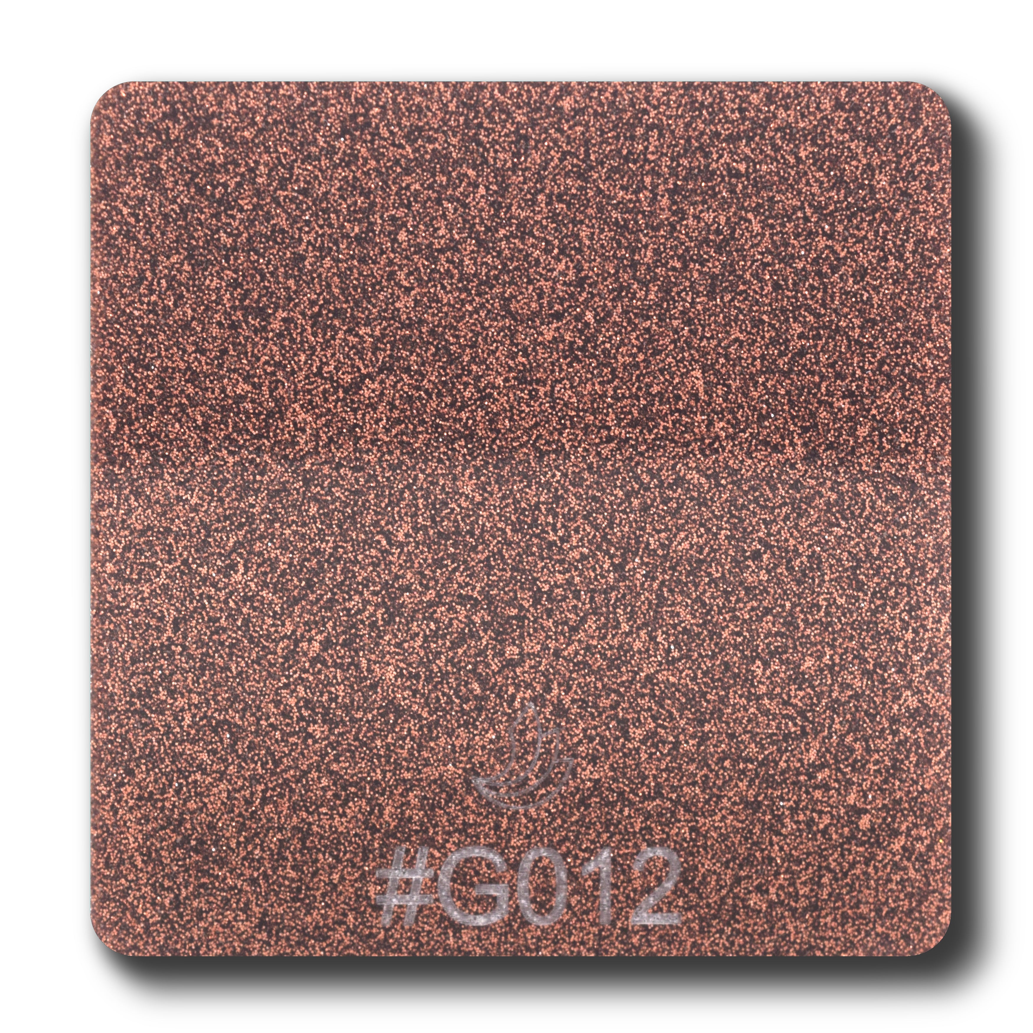 1/8" Brown Glitter Two-Sided Acrylic Sheet