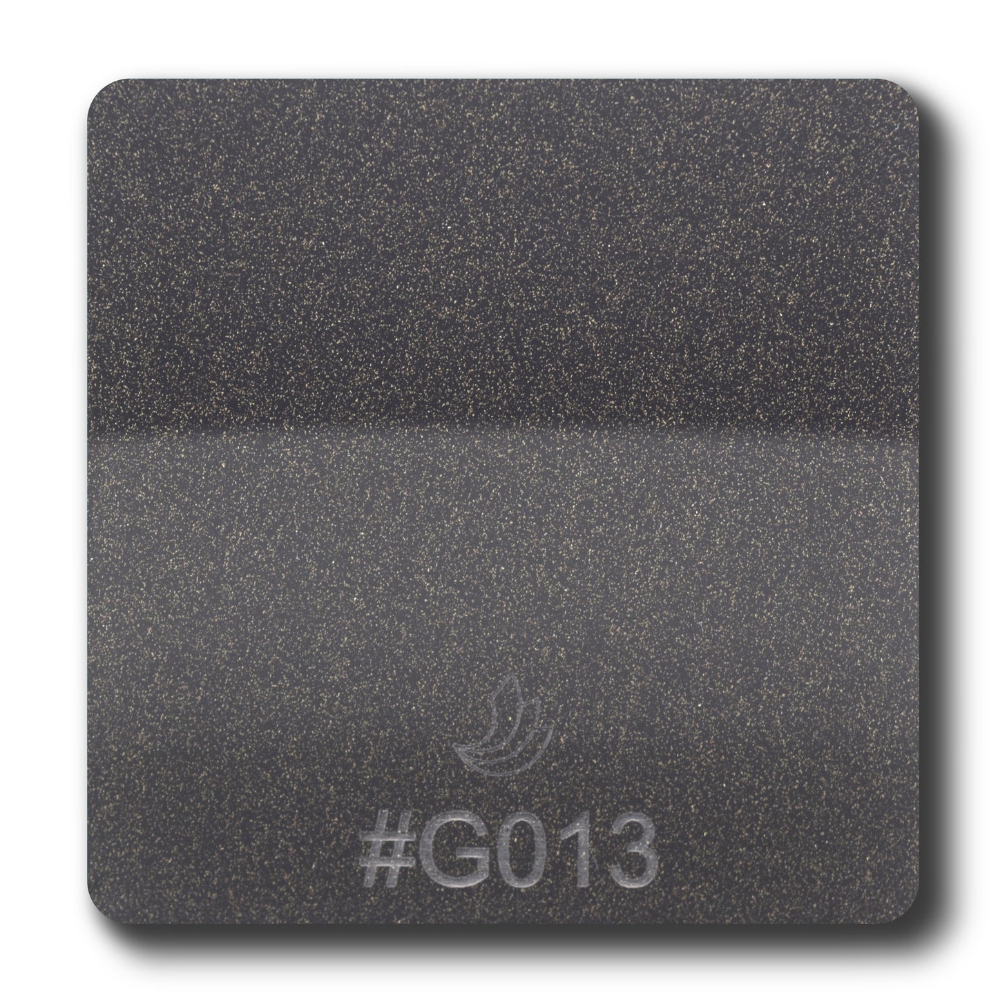 1/8" Black Gold Dust Acrylic Sheet