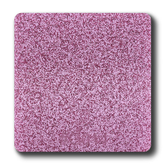 CLEARANCE 1/8" Pink Glitter Two-Sided - Size: 12"x19"
