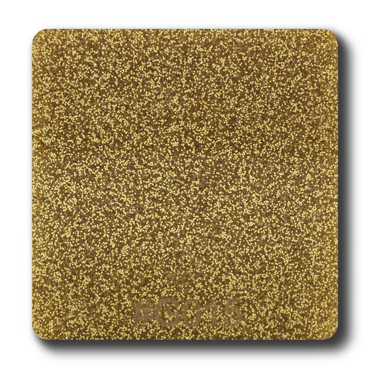 CLEARANCE 1/8" Gold Glitter Two-Sided - Size: 12"x19"