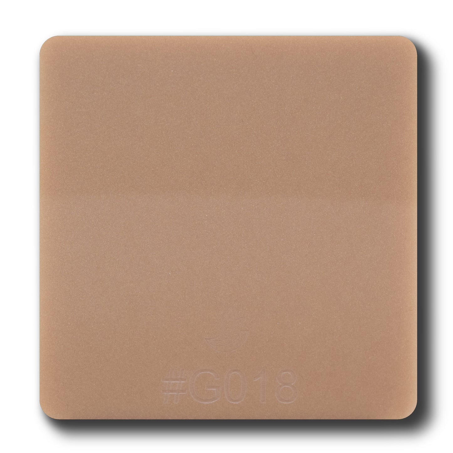 1/8" Gold Powder Glitter Two-Sided Acrylic Sheet