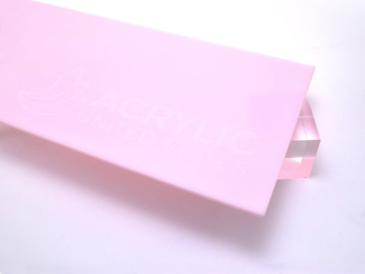 1/8" Bubble Gum Matte Soft Touch #M6001 Acrylic Sheet