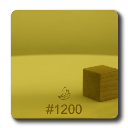 1/8" Yellow Mirror #1200 Acrylic Sheet