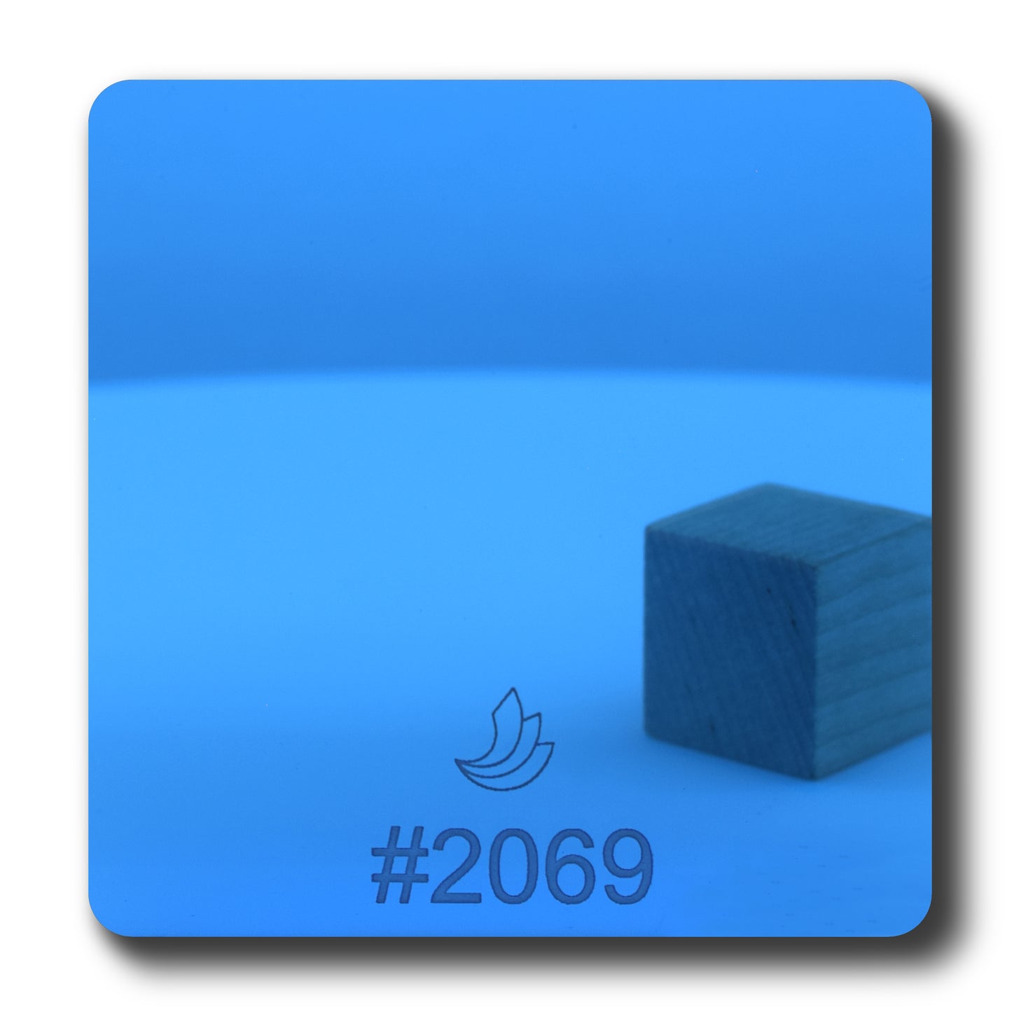 1/8" Sky Blue Mirror #2069 Acrylic Sheet