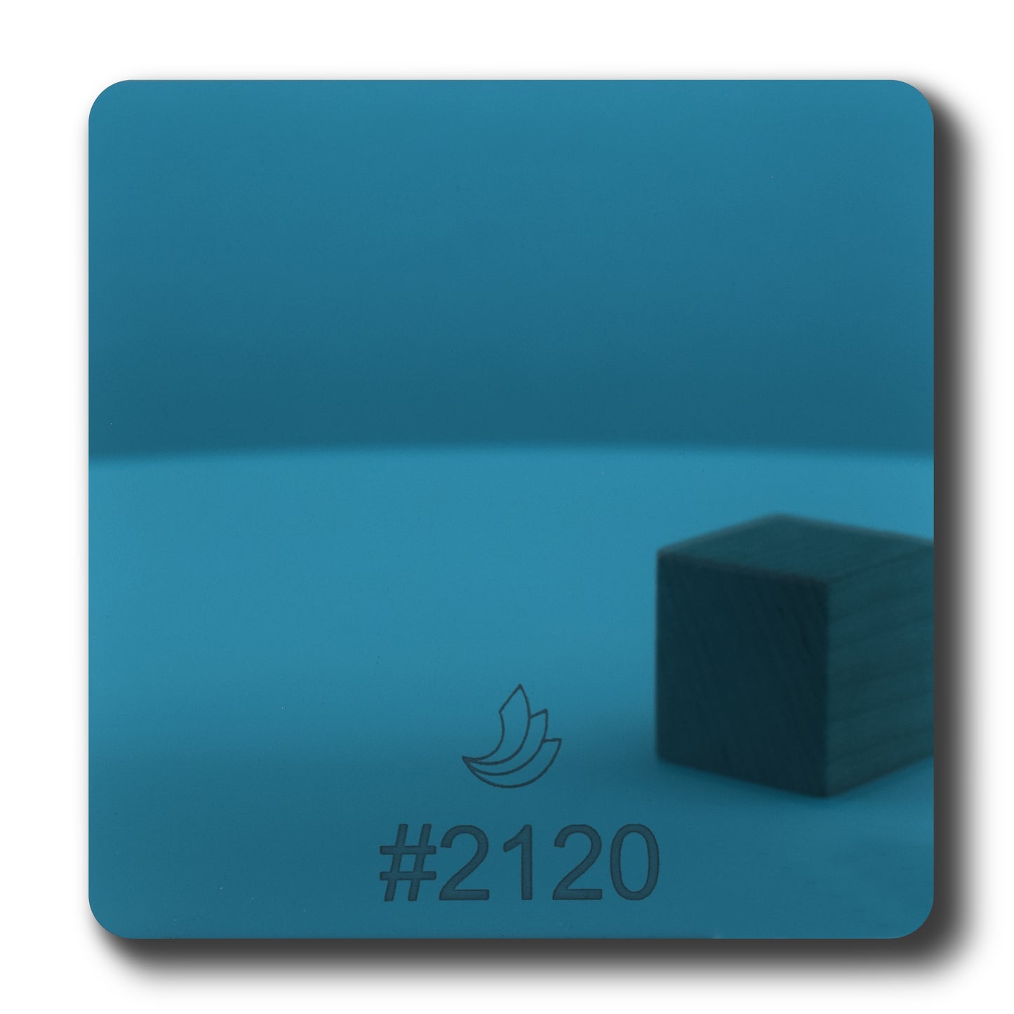 1/8" Teal Mirror #2120 Acrylic Sheet