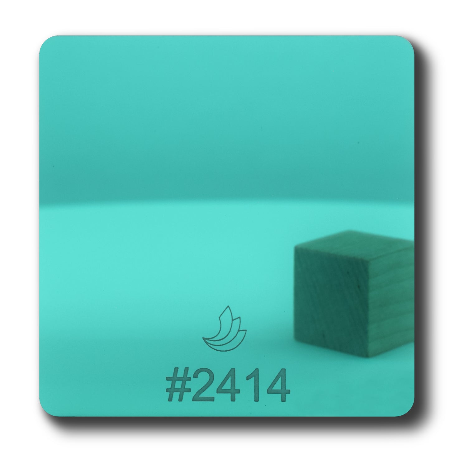 1/8" Kelly Green Mirror #2414 Acrylic Sheet