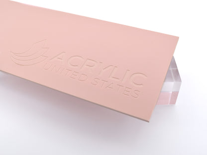 1/8" EarthTone Heavenly Pink Matte Soft Touch Acrylic Sheet