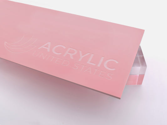 1/8" Elusive Pink Matte Soft Touch Acrylic Sheet