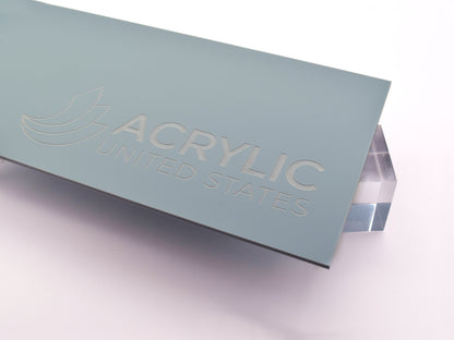 1/8" EarthTone Blue Calico Matte Soft Touch Acrylic Sheet