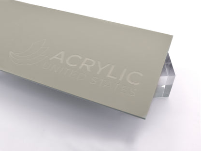 1/8" EarthTone Silent Storm Matte Soft Touch Acrylic Sheet