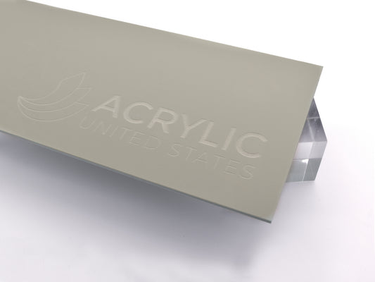1/8" EarthTone Silent Storm Matte Soft Touch Acrylic Sheet