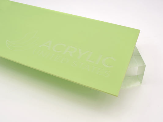 1/8" Pastel Green Matte Soft Touch Acrylic Sheet