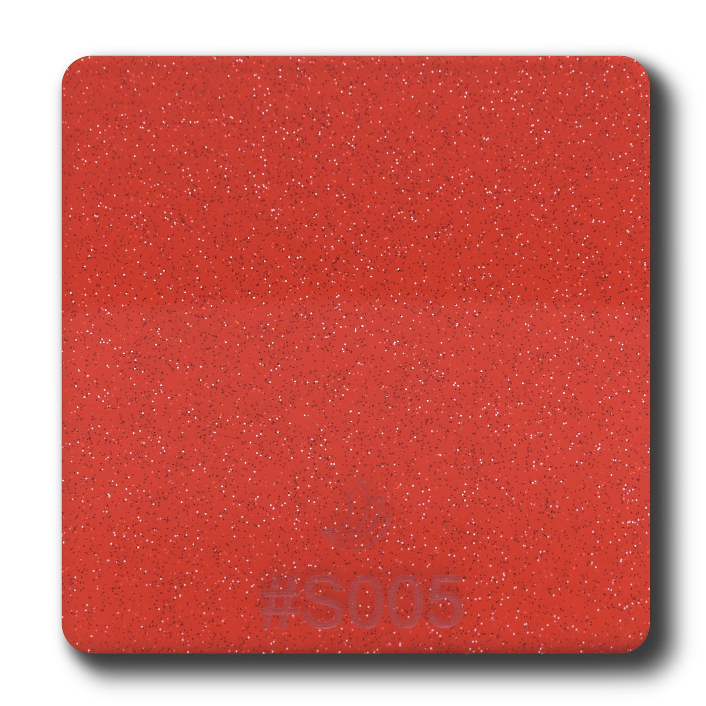 1/8" Sparkle Red Transparent Acrylic Sheet
