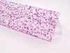 1/8" Holographic Purple Flakes Acrylic Sheet