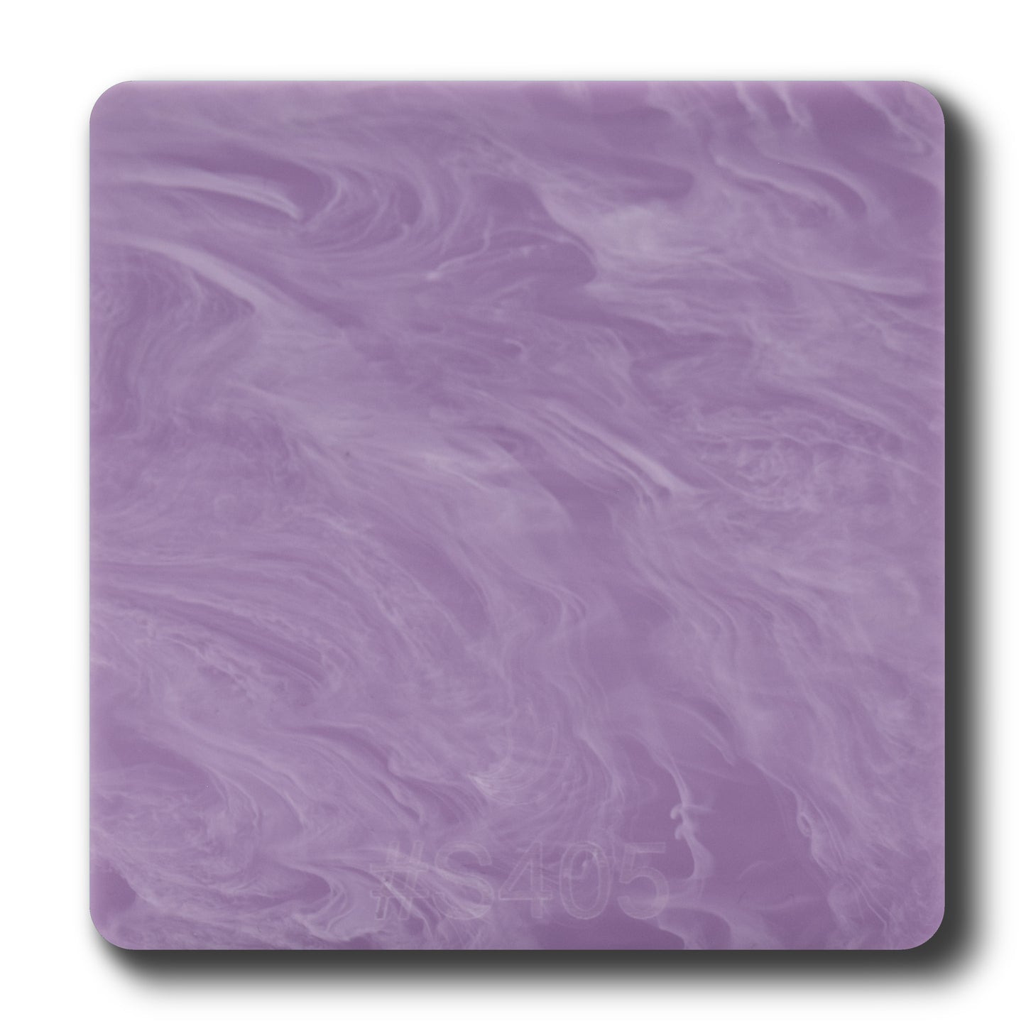 1/8" Wavy Purple Glossy Marble Acrylic Sheet