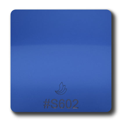 1/8" Dark Blue Metallic Double Sided Acrylic Sheet