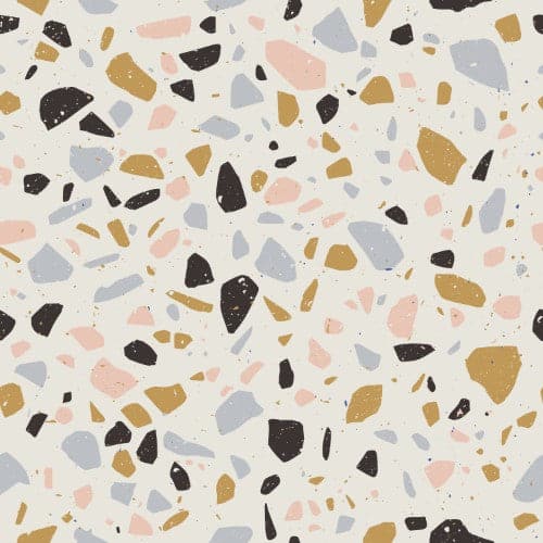 Terrazzo Pattern Printed