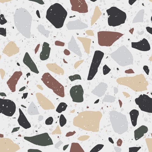 Terrazzo Pattern Printed